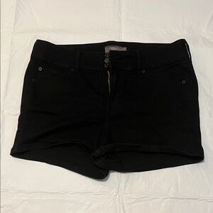 Torrid Black Jean Shorts